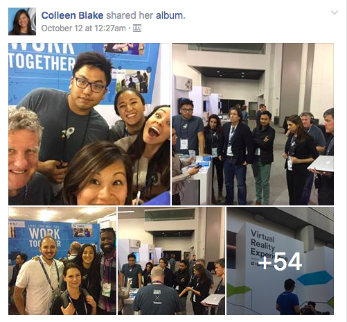 ServiceRocket at Atlassian Summit with Customers posted on Workplace by Facebook